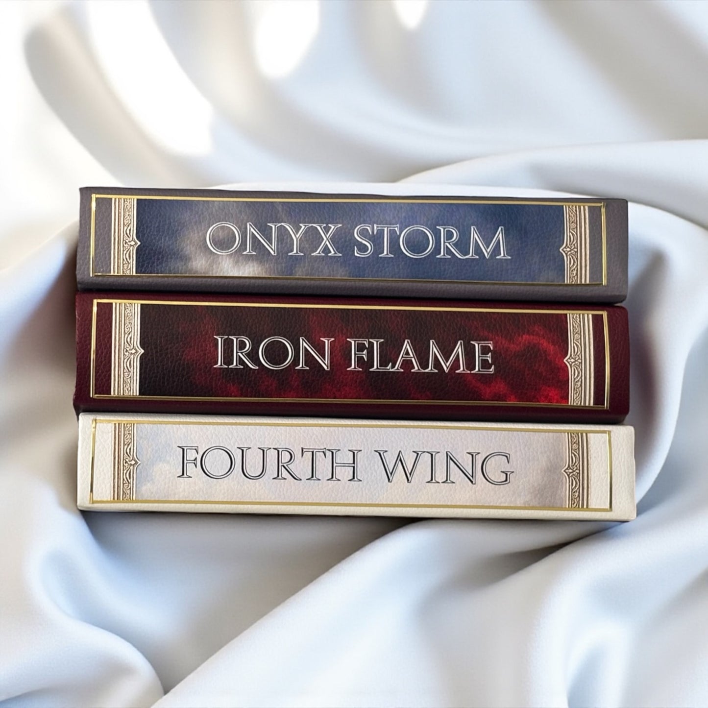 The Complete Collectors Empyrean Series | Leather Hardback Bound, Sprayed Edges, Custom End Papers