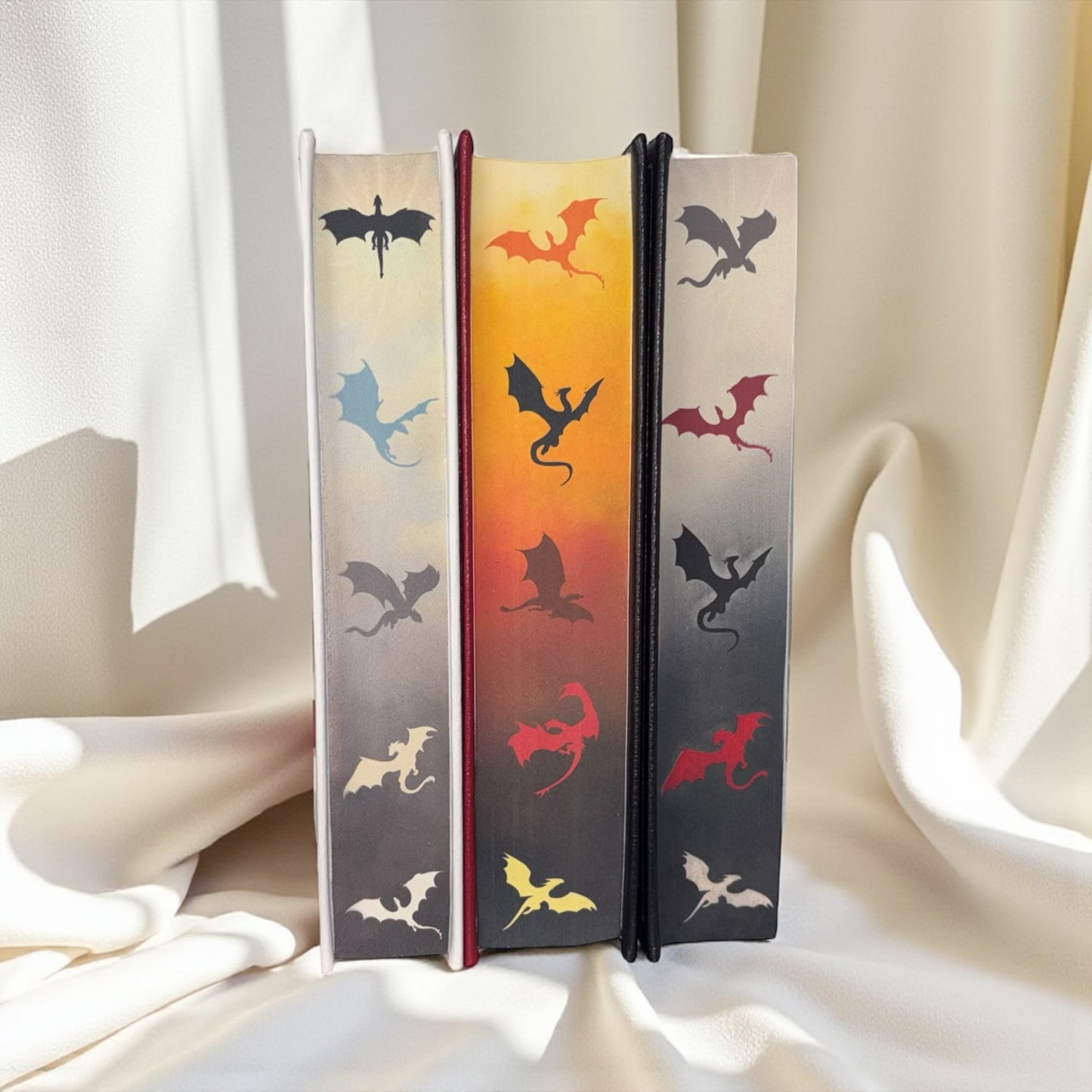 The Complete Collectors Empyrean Series | Leather Hardback Bound, Sprayed Edges, Custom End Papers
