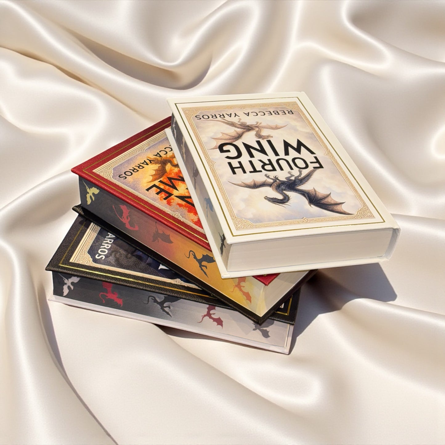 The Complete Collectors Empyrean Series | Leather Hardback Bound, Sprayed Edges, Custom End Papers