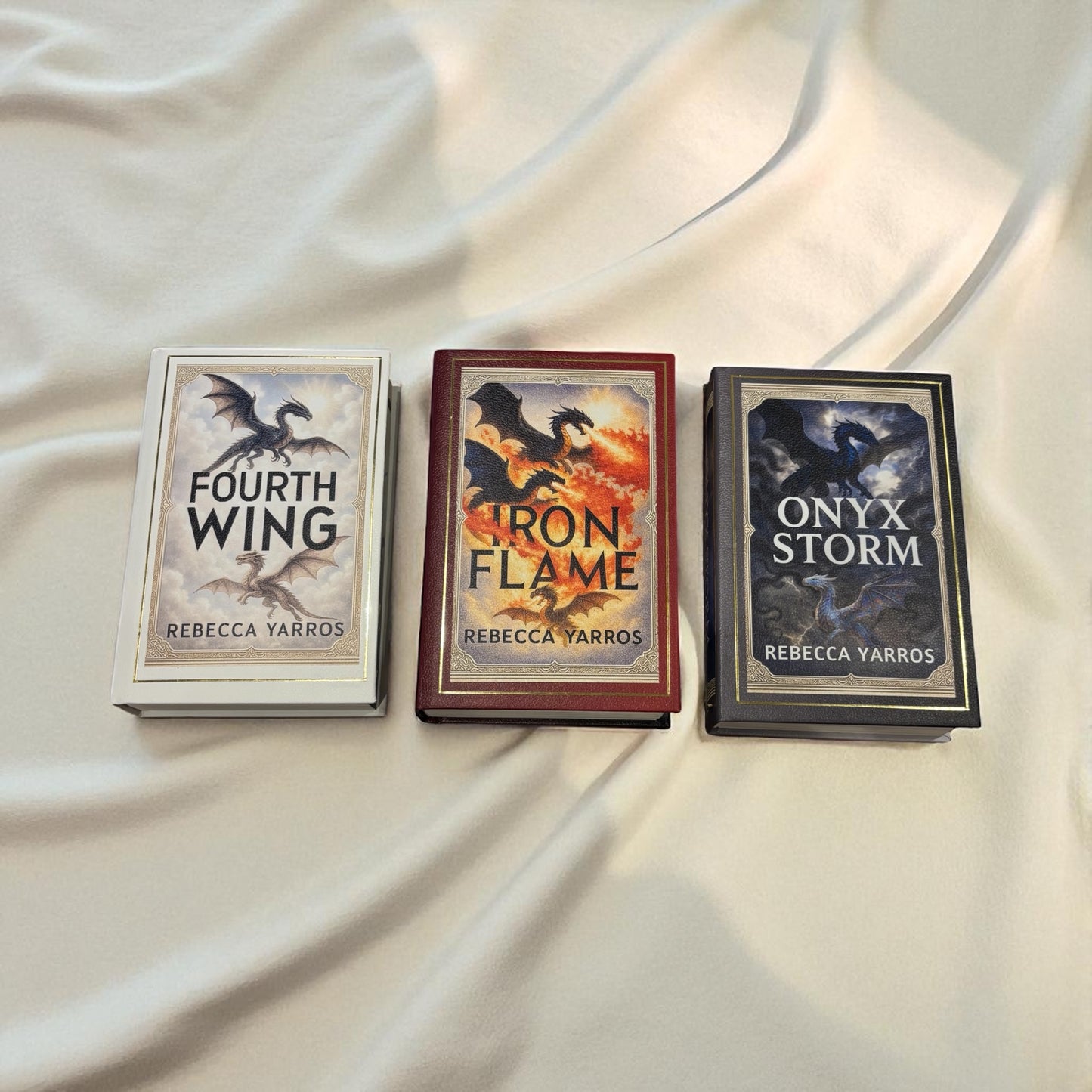 The Complete Collectors Empyrean Series | Leather Hardback Bound, Sprayed Edges, Custom End Papers