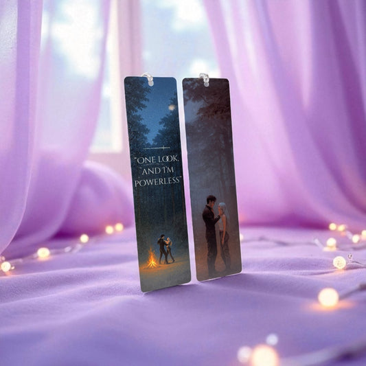 Powerless Metal Bookmark Set: Kai & Paedyn - Fantasy Romance