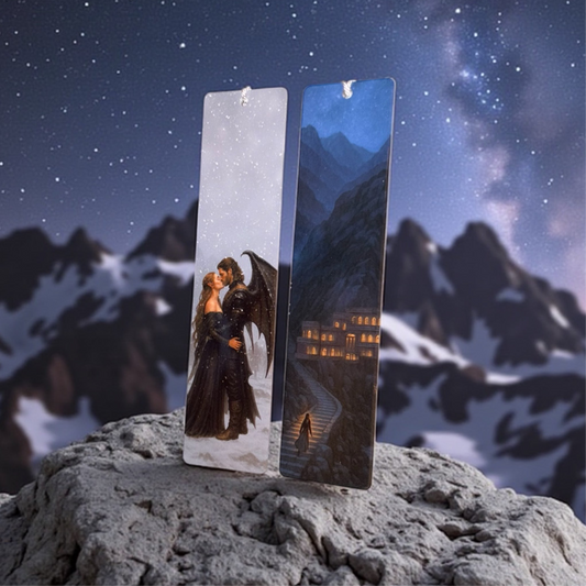 Nesta & Cassian Metal Bookmark Set: A Court of Silver Flames, ACOTAR