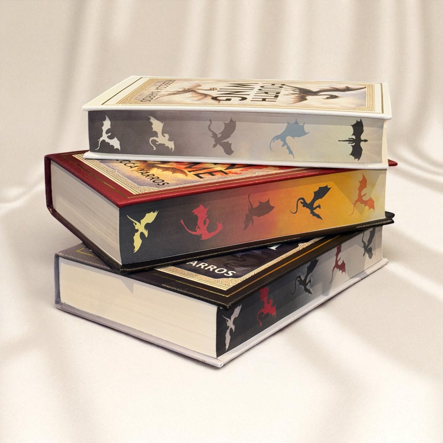 The Complete Collectors Empyrean Series | Leather Hardback Bound, Sprayed Edges, Custom End Papers