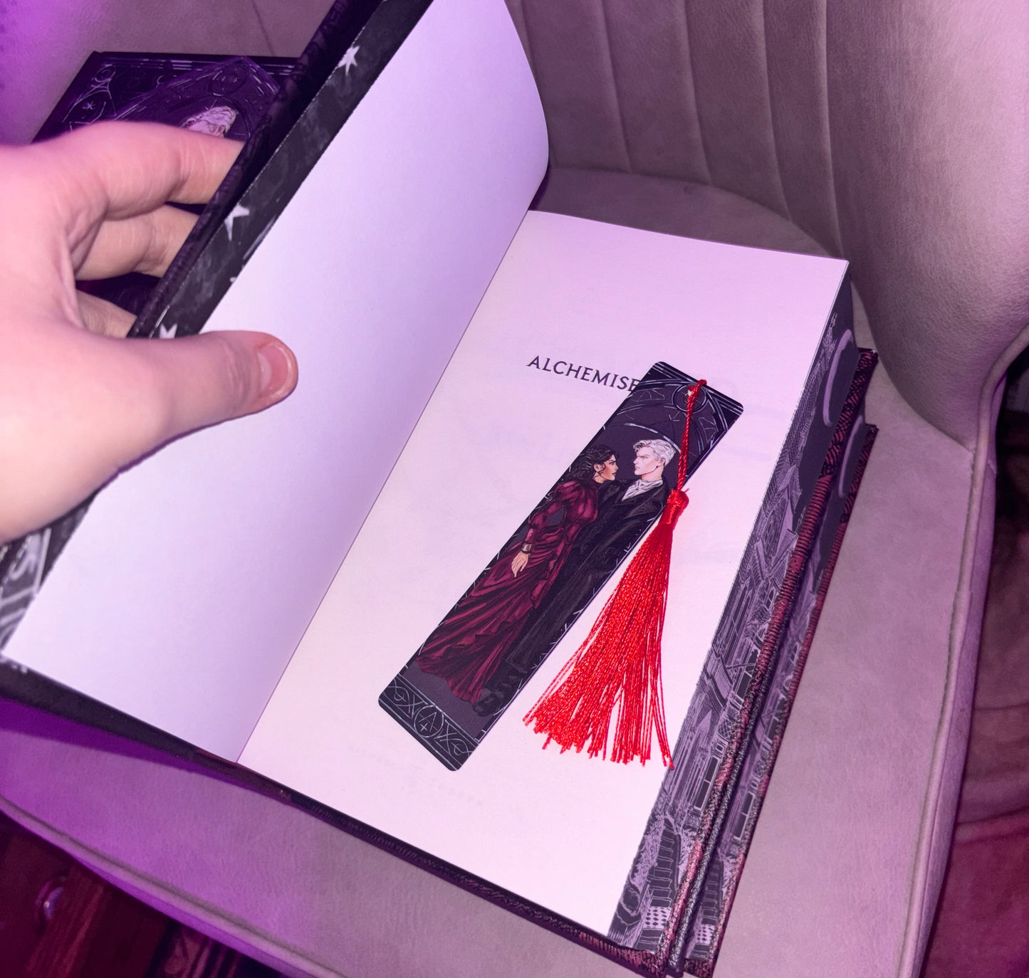 “The Alchemists” - Aluminum Bookmark/ Aluminum Print - Collaboration X Anna Stone