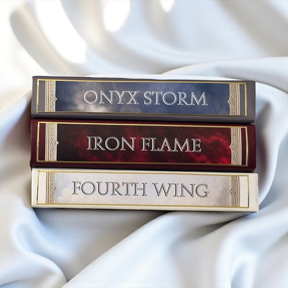 The Complete Collectors Empyrean Series | Leather Hardback Bound, Sprayed Edges, Custom End Papers