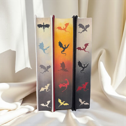 The Complete Collectors Empyrean Series | Leather Hardback Bound, Sprayed Edges, Custom End Papers