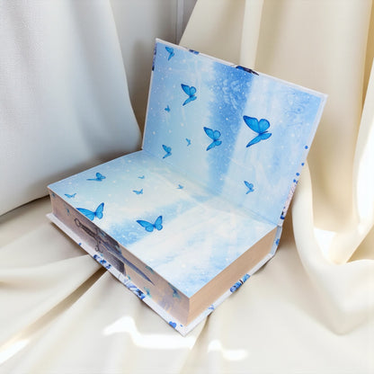 “Quicksilver” Collectors Edition - Hand-bound Faux Leather Hardback | Sprayed Edges | Custom End Papers | Silver Foiling