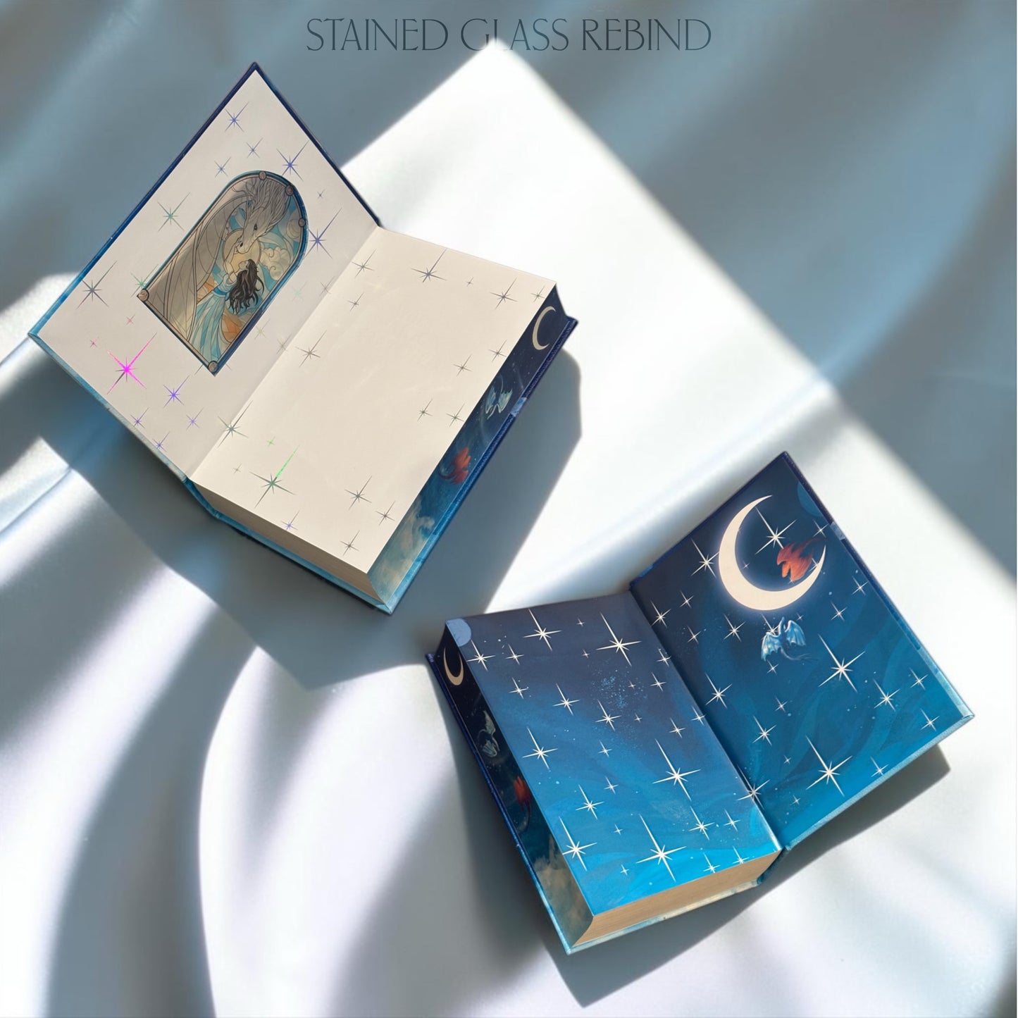 COMING SOON When The Moon Hatched Rebind X BlueNeekStudio (Stained Glass and Signature)
