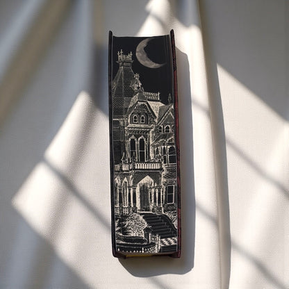 FEB 2026 PREORDER - “Alchemised” Luxury Rebind X Anna Stone - Hand-bound Faux Leather Hardback | Sprayed Edges | Custom End Papers | Silver Foiling