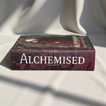 FEB 2026 PREORDER - “Alchemised” Luxury Rebind X Anna Stone - Hand-bound Faux Leather Hardback | Sprayed Edges | Custom End Papers | Silver Foiling