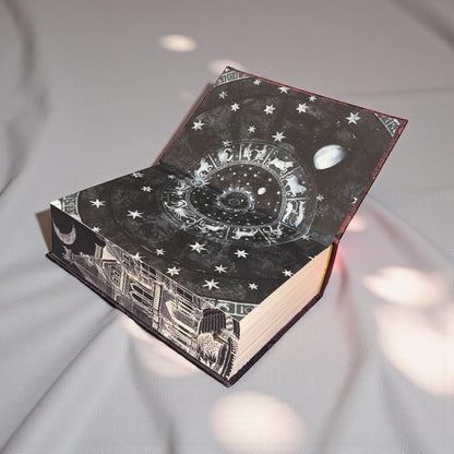 FEB 2026 PREORDER - “Alchemised” Luxury Rebind X Anna Stone - Hand-bound Faux Leather Hardback | Sprayed Edges | Custom End Papers | Silver Foiling