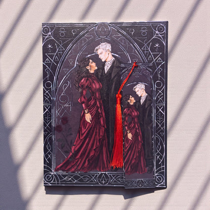 “The Alchemists” - Aluminum Bookmark/ Aluminum Print - Collaboration X Anna Stone